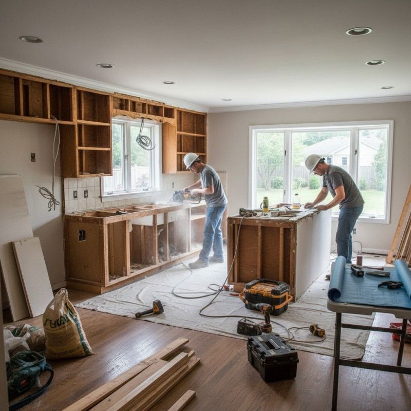 Stairwell Renovation in Denver, CO